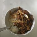 Joshua Sans's cooksnap of when they made Crispy beef chilli with egg fried rice.