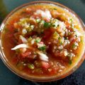 Darshana Patel's cooksnap of when they made Salsa (serve with mexican nacho).