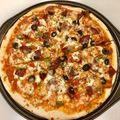صورة من ♣️nsaym، شاركها بعد تجربة وصفة بيتزا مشكل 🍕🍕
