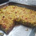 El cooksnap de Flavio Caiafa cuando hizo #VerdurasVerdesTarta de zapallitos.