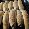 El cooksnap de Mirian Faviere cuando hizo Pebetes (pan de viena).