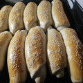 El cooksnap de Mirian Faviere cuando hizo Pebetes (pan de viena).
