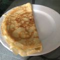 El cooksnap de Araceli Carretero cuando hizo Crepes caseros.