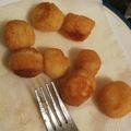 El cooksnap de Sofía Requena cuando hizo Papas duquesas caseras.