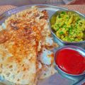 Neeta Bhatt का कुकस्नैप जब उन्होंने ज्वार डोसा (jwar dosa recipe in Hindi) बनाया था।