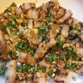 รูป Cooksnap ของ Purine Achi เมื่อเขาทำ หมูสามชั้นคั่วพริกเกลือ