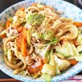にむばすしゅたーぜん's cooksnap of when they made 簡単☆焼き肉のタレで焼きうどん.