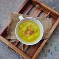 Cooksnap dari Dapur Jihan untuk resep Kuah Labu Siam Base Genep (dengan balungan ayam)
