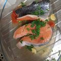 il katia varratta quando ha preparato Salmone al forno con pomodorini