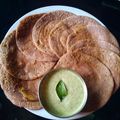 Anitha (Annie) 's cooksnap of when they made Ragi dosa.