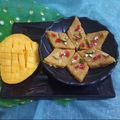 Suman Prakash's cooksnap of when they made Mango Kalakand.