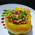 Cooksnap dari Keko Risti untuk resep Paprika isi Nasi dan Daging Goreng