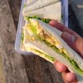 Cooksnap dari Karya Andini untuk resep Egg sandwich lembut untuk sarapan pagi