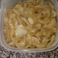 El cooksnap de Marcela Lujan cuando hizo Cebolla caramelizada.
