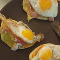 El cooksnap de Manuel cuando hizo Blinis.
