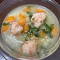 Cooksnap dari Nenny Sitohang untuk resep MPASI Ay Ay 1y+ (sop bola bola udang)