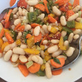 El cooksnap de Marieta cuando hizo Ensalada vegana de alubias blancas.