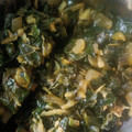 Kavya Rajkumar's cooksnap of when they made மணத்தக்காளி கீரை பொரியல்🌿🌿🌿.