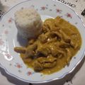 El cooksnap de ferran cuando hizo Pollo al curry.