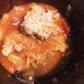 くらげあむ's cooksnap of when they made キャベツとミートボールのトマト煮込み♡.