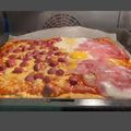 El cooksnap de Noelia Garcia Catala cuando hizo Pizza de pan Bimbo.