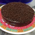 Cooksnap dari Nazzlia Fazia Nurania untuk resep 21. Puding coklat crust / kue coklat