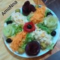 صورة من 🍓🍓 عالم ام أماني _oum amani🍓🍓، شاركها بعد تجربة وصفة سلاطة الوردة البطراف او شمندر والبيض في مول سلكون