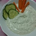 El cooksnap de Mariquilla cuando hizo Dip de roquefort.