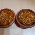 El cooksnap de Lorena Payeras cuando hizo Guiso de arroz con arveja, carne y papa.