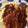 El cooksnap de Claudia Renee Louit Rivas cuando hizo Chuletas de Cerdo a la Cerveza.