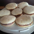 El cooksnap de laura cortés cuando hizo Alfajor cordobés.