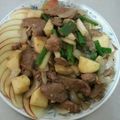 Hui lin Yang 的 蘋果炒梅花肉 cooksnap