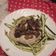 El cooksnap de Aruale cuando hizo Espaguetti de calabacín con falsa bechamel de coliflor.