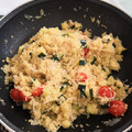 El cooksnap de Raquel Doval cuando hizo Cuscús con verduras.
