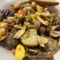 El cooksnap de Marieta cuando hizo Ropa vieja del caldo de gallina, con especias Sabor Cookpad, en AirFryer.