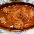 ぺったらこ☆'s cooksnap of when they made キャベツとミートボールのトマト煮込み♡.