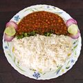 Mamta Dwivedi का कुकस्नैप जब उन्होंने देसी काले चने की सब्जी कुलचा (Desi kale chane ki sabzi kulcha recipe in hindi) बनाया था।