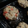 El cooksnap de Gabriela Miño cuando hizo Hamburguesas de lentejas.