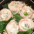 crystaI's cooksnap of when they made キャベツたっぷり！薔薇餃子.