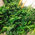 Sachisachi♪'s cooksnap of when they made Japanese Spinach with sesame sauce(Goma ae).