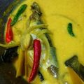 Cooksnap Julia ALeen Aireish semasa beliau membuat Ikan Selar Masak Lemak Kuning.