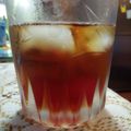 El cooksnap de Leonardo Fernandez cuando hizo Coctel Manhattan.