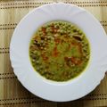 Henkó Cooksnap-ja, amikor elkészítette a(z) Borsófőzelék bébirépával, és sült tojással receptet.