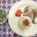 Cooksnap dari Ida Pujiastuti untuk resep Ayam rebus pekcamkee dan nasi Hainan Magicom