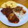 Cooksnap dari Farahsani Umi Abida untuk resep Telur bebek dan ikan tongkol masak habang (merah) khas banjar