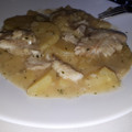 El cooksnap de Johanna cuando hizo Merluza en salsa, y patatas.