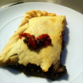 El cooksnap de Maria cuando hizo Empanada de morcilla con manzana y queso de cabra.