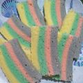 Cooksnap dari alQey untuk resep Mini rainbow roll cake
