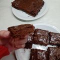 El cooksnap de Leonela cuando hizo Brownies. Bien Ricos! Para Empacho de Chocolate.
