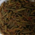 Sadia Alvi's cooksnap of when they made Green Beans (phaliyaan) and Mutton Qeema.